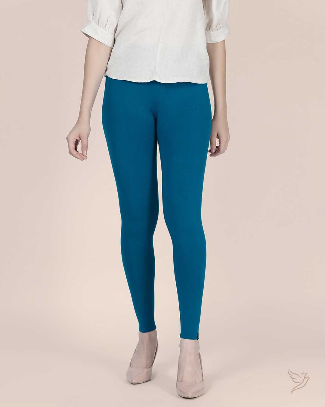 Viscose Ankle Legging - Sea Port-S / Sea Port