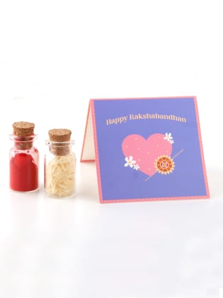 Roli Chawal Bottle & Message Card