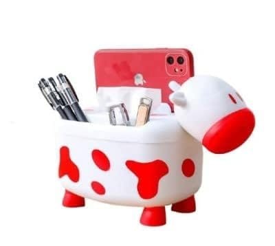 COW SHAPED TISSUE TOOTHPICK & STORAGE ORGANIZER