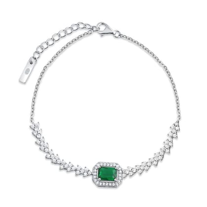 Shining Prism 925 Sterling Silver Bracelet for women