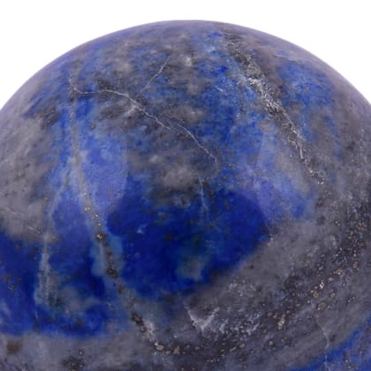 Lapis Lazuli Ball Healing Crystal Handcarved Crystal Stone Sphere Ball, Polished Feng Shui Crystal Ball for Reiki, Healing, Vastu(KI_72)  by Krishna Impex