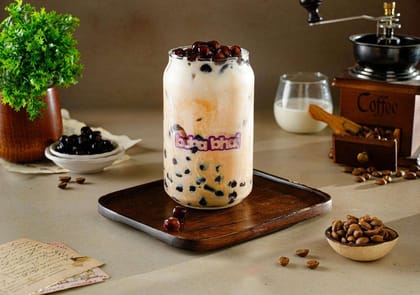 Mocha Cold Coffee with Boba