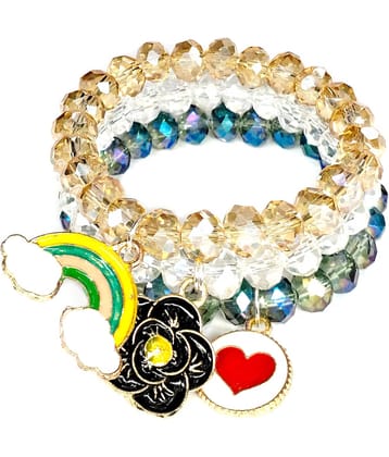 DAIVYA WELLNESS - Multicolor Bracelet ( Pack of 3 )
