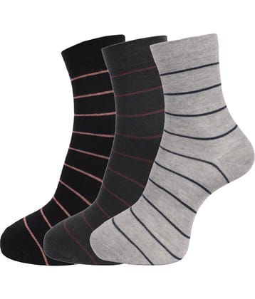 Dollar Socks - Multicolor Cotton Men's Mid Length Socks ( Pack of 3 )