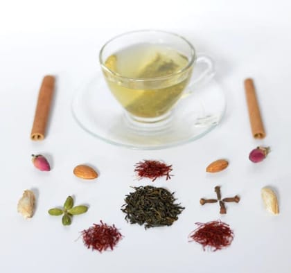 Himalayan Brew – Kashmiri Kahwa Green Tea Bags (25 Bags)