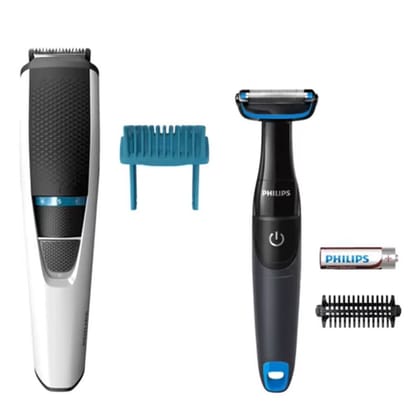 Philips Combo Pack (Trimmer + Body Grooming) BT3203 + BG1024