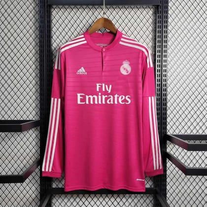 RL Madrid 2014-15 Away Retro Jersey FULL SLEEVE-S