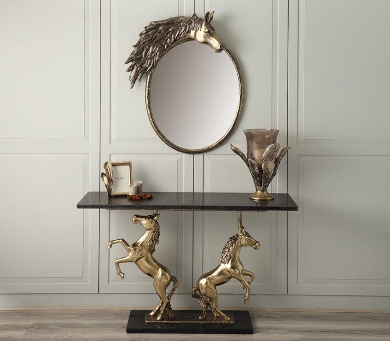 MAJESTIC STALLION CONSOLE & MIRROR-Mirror