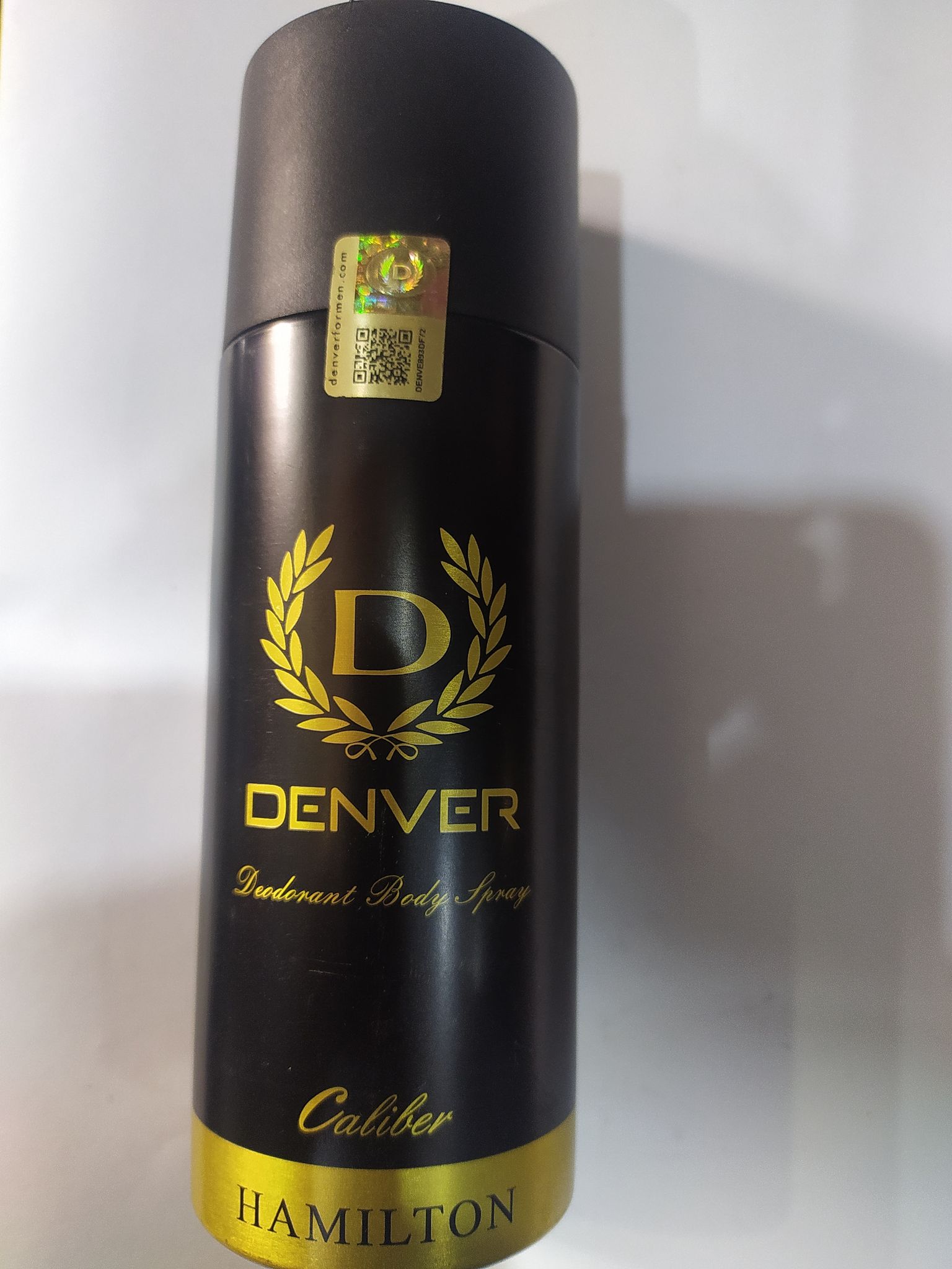 Denver Duderant body spray Caliber Hamilton 