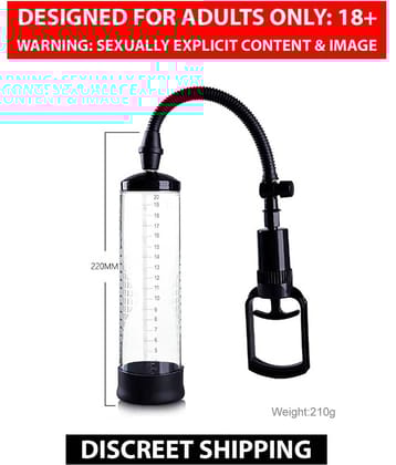 Penis Vacuum Manual power Pump Male Enhancement Enlarger Pump for Men - IMPORTED