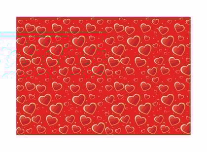 Red Love Theme Wrapping Paper Gift Rolls, Gift Paper Sheets, Ideal for Birthday Return Gifts, Wedding Gifts, & Gifting on Special Occasions (Size: 19 x 28.5 inch) -  10