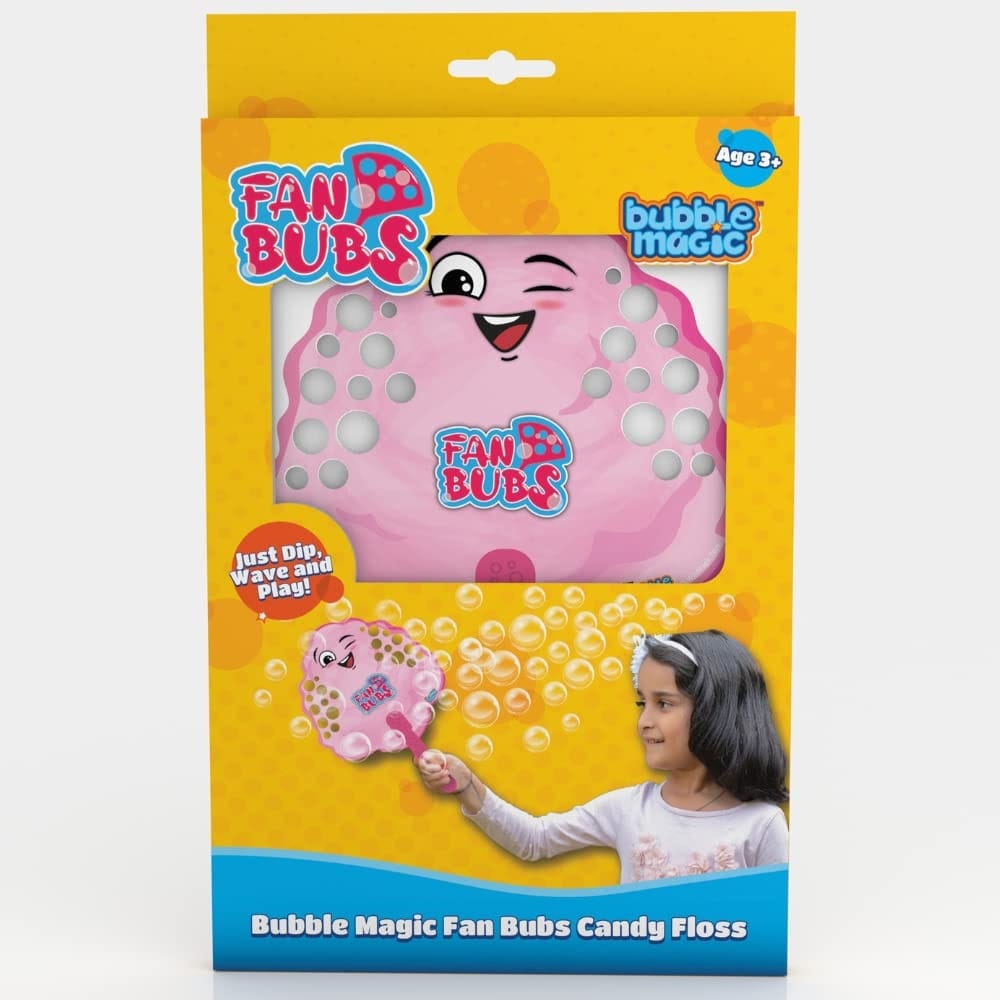 Bubble Magic FanBubs Candy Floss Theme For Kids 3 Years and Above