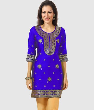 Art Silk Short Kurti For Women (Pack of 1)