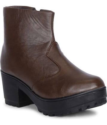 Ishransh - Black Women's Ankle Length Boots