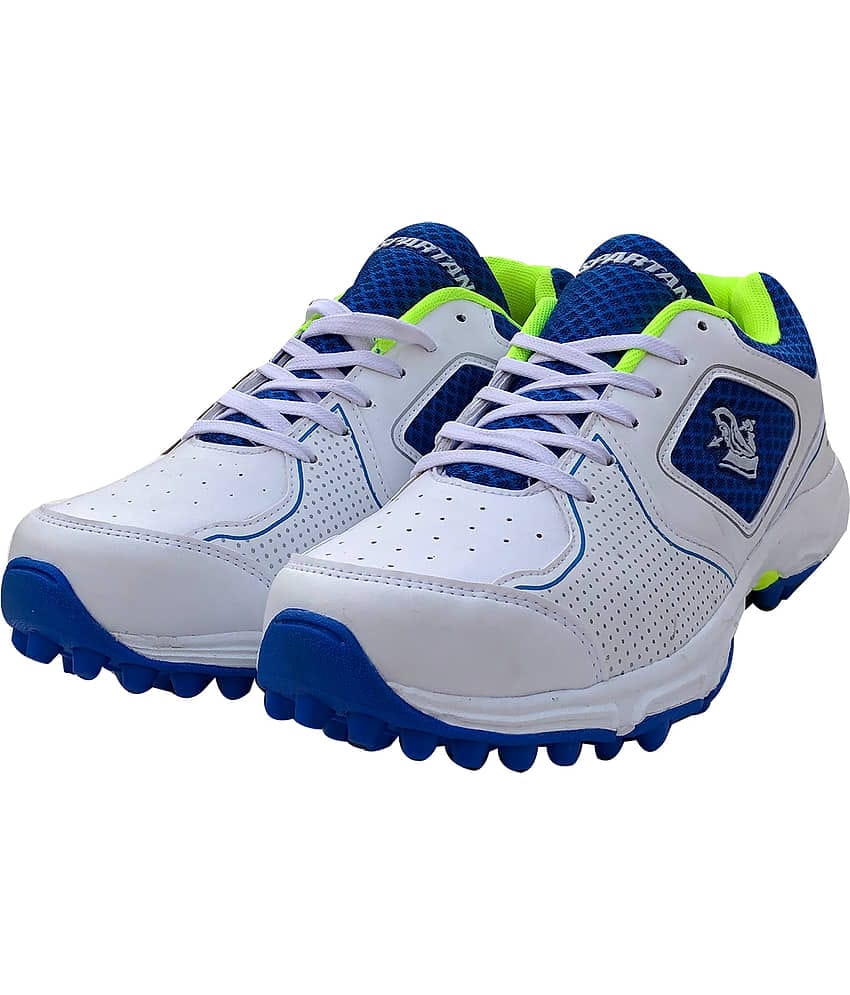 Spartan Eco White Cricket Shoes