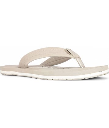 Bata Beige Men's Thong Flip Flop