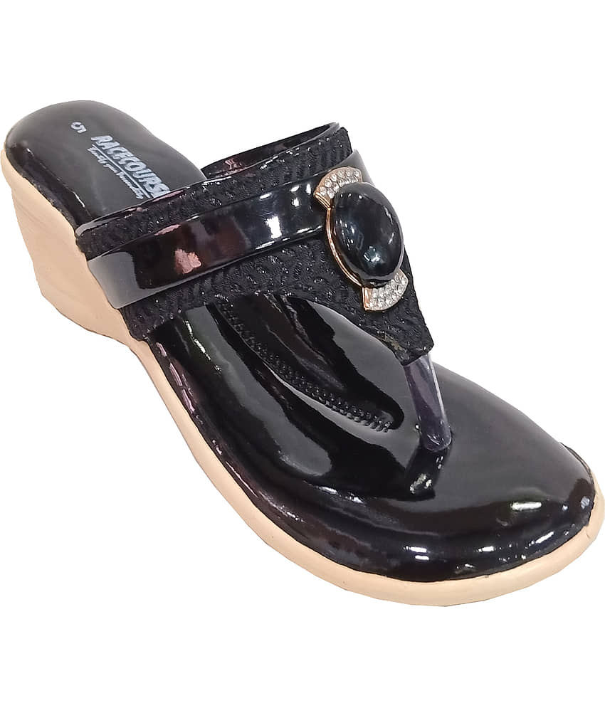 Racecourse - Black Women's Slip On Heels