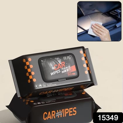 Car Dashboard Scratch Remover Tissue (80 Pcs Set)