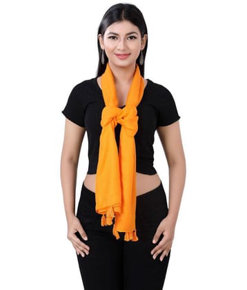 JVNINE - Orange Polyester Women's Stole ( Pack of 1 )