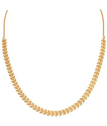 JFL - Jewellery For Less Copper Golden Other Designer Gold Plated Necklace