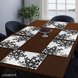 REVAXO placemats set of 6 pcs/ table mat set of 6 pcs/ dining table placemat set of 6pcs/placemat set of 6 pcs