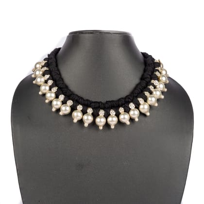 Tribes India Single Line Ghungroo Necklace for Women