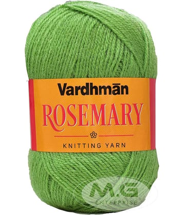 Rosemary Apple Green (200 gm) Wool Ball Hand knitting wool / Art Craft soft fingering crochet hook yarn, needle knitting yarn thread dyed-B