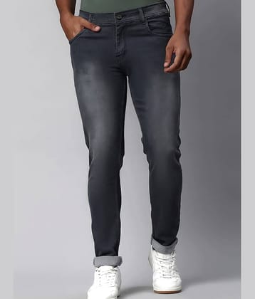 Sindon Regular Fit Faded Men's Jeans - Black ( Pack of 1 )