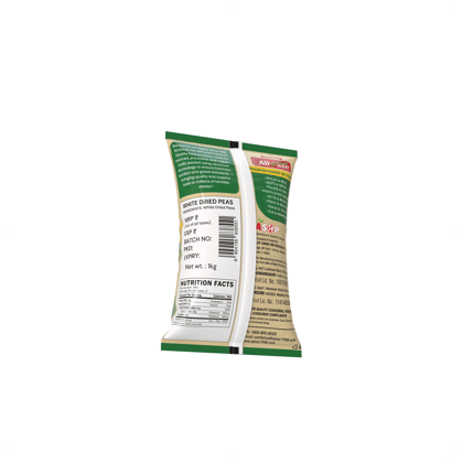 Allwaze White dried peas 1kilogram
