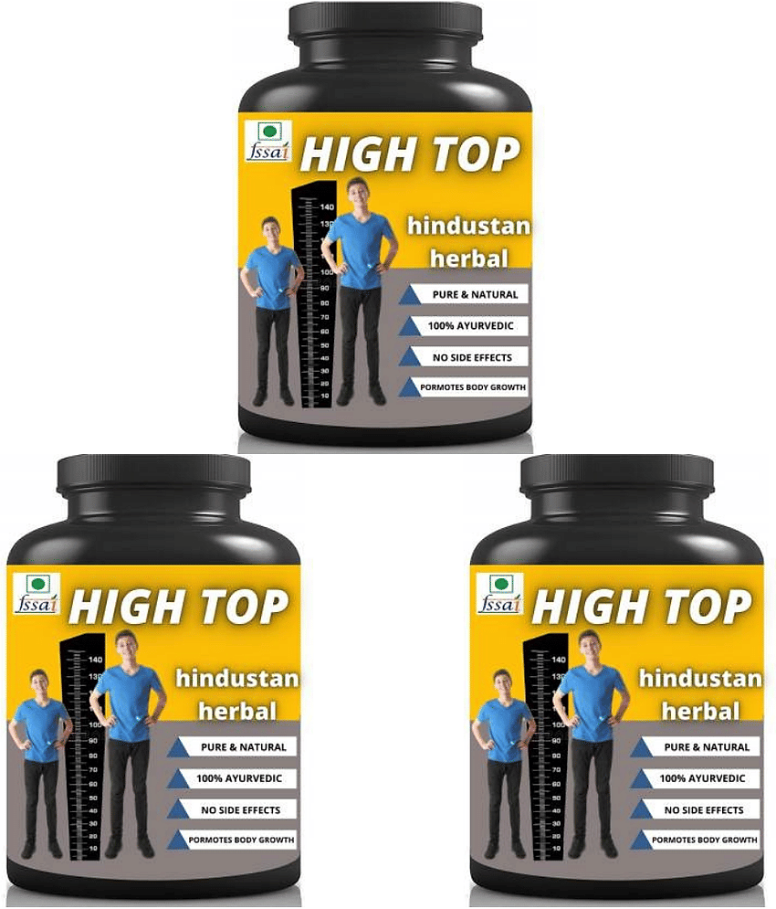 Hindustan Herbal High Top Plain flavor 0.3 kg Powder Pack of 3