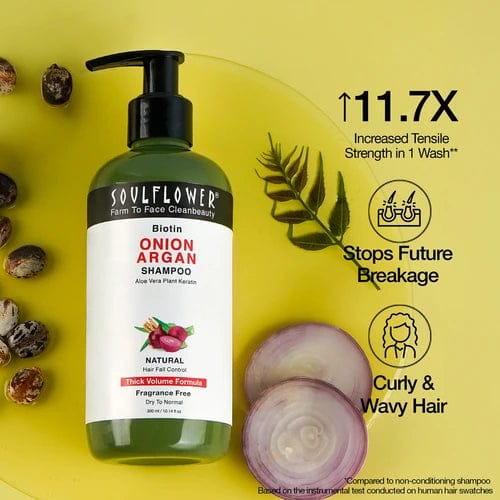 Biotin Onion Shampoo with Keratin & Vitamin E
