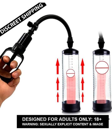 PENIS VACCUM MANUAL POWER PUMP - MALE ENHANCEMENT EN LARGER PUMP FOR MEN - SEX TANTRA