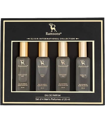 Ramsons Eau De Parfum (EDP) Oriental Mild -Fragrance For Men ( Pack of 4 )