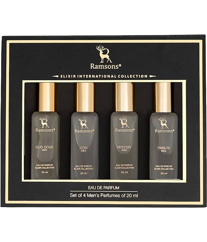 Ramsons Eau De Parfum (EDP) Oriental Mild -Fragrance For Men ( Pack of 4 )