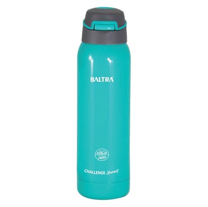 BALTRA Atom Stainless Steel Sports Vacuum Flask Thermosteel Hot and Cold Water Flask 500ml