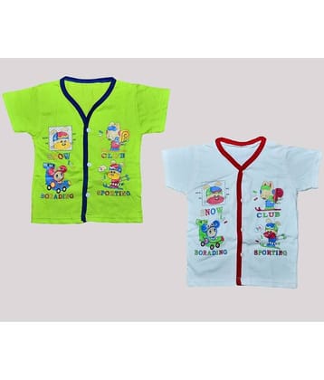 TRITI Pack of 2 Baby Boys Cotton T-Shirt ( Multi )