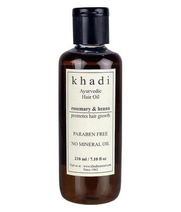 Khadi Rosemary & Henna Oil 210 gm