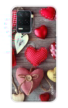 Valentine Hearts Soft Cover for Realme 8 5G
