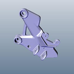 HOLDER LEFT STEP - Xtreme 125 - 50700ACL000S