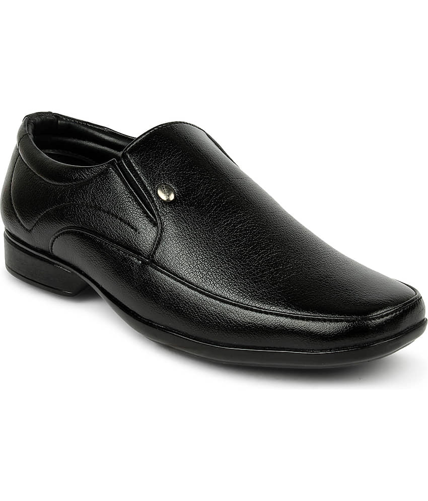 Action - Black Men's Slip On Formal Shoes