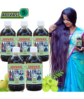Growkesh - Anti Hair Fall Bhringraj Oil 500 ml ( Pack of 5 )
