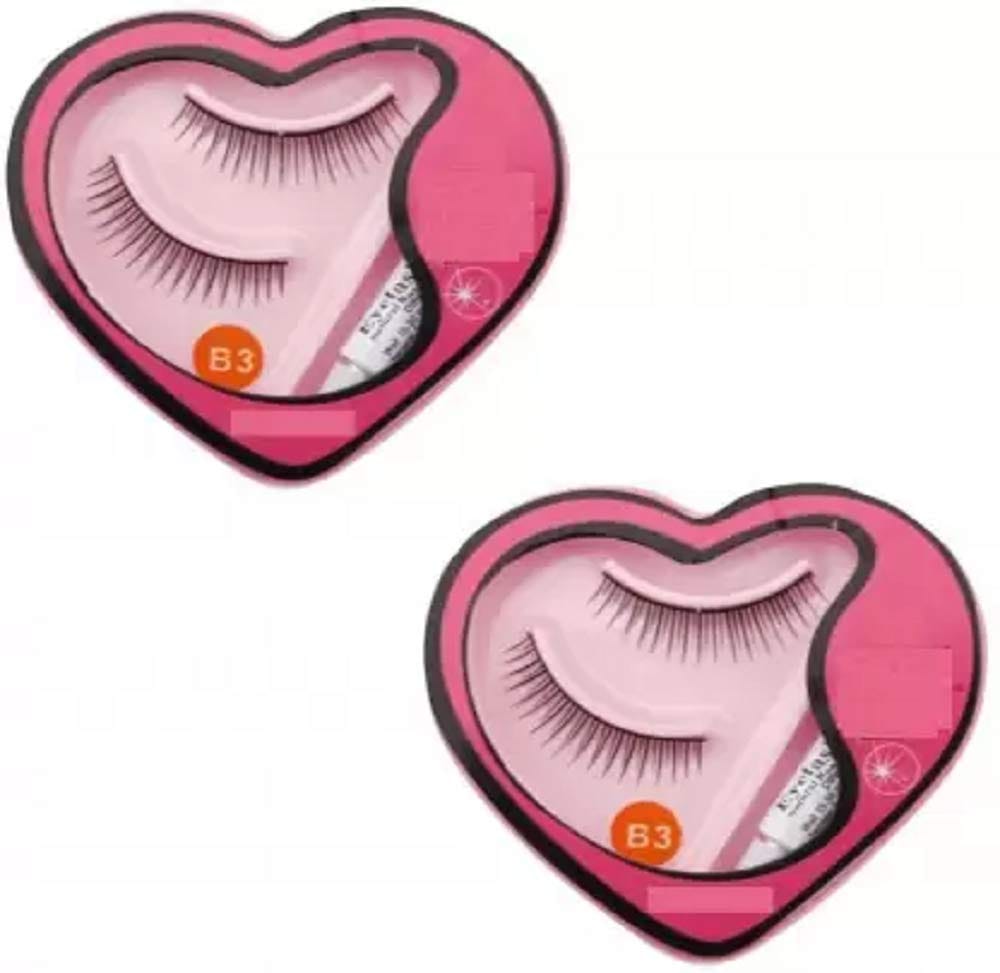 Elecsera False Eyelashes (Pack of 2) (Pack of 2) - Makeup - Eyes | Buy online on ZillyBuy