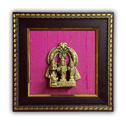 Sri kothnda Ramar with Mahakala Arch Satue Framed