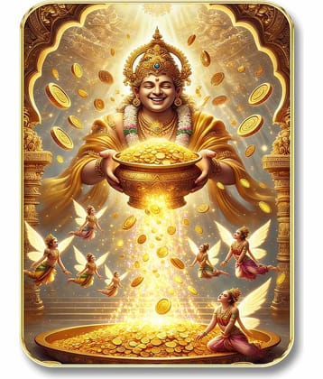 Livin'luxe Goddess Lakshmi MDF Wall Art with Table Top Stand