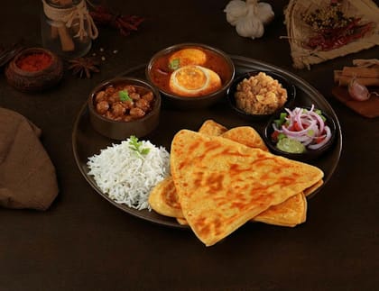 Homestyle Egg Curry Meal