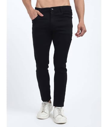 plounge Slim Fit Basic Men's Jeans - Black ( Pack of 1 )