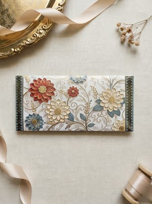 The Blossom Envelope – Elegant Modern Money Envelope for Stylish Gifting