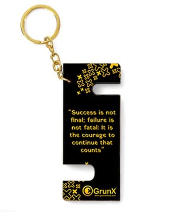 Pushpa - Keychain Stand For Smartphones With Life Quotes #1 Pushpa - Keychain Stand For Smartphones With Life Quotes #1
