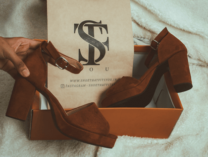 Ana Semi-mid heels-35 / Grey