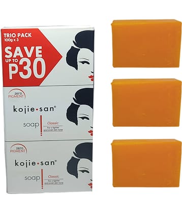 Kojie San Skin Whitening Soap for All Skin Type ( Pack of 3 )